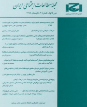مطالعات اجتماعی ایران