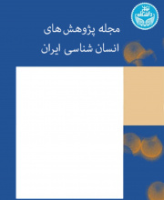 پژوهش های انسان شناسی ایران - نشریه علمی (وزارت علوم)