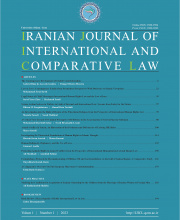 Iranian Journal of International and Comparative Law - نشریه علمی (وزارت علوم)