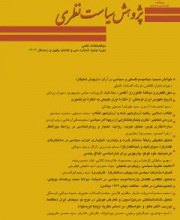 پژوهش سیاست نظری